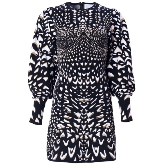 Hayley Menzies Jacquard Mini Dress